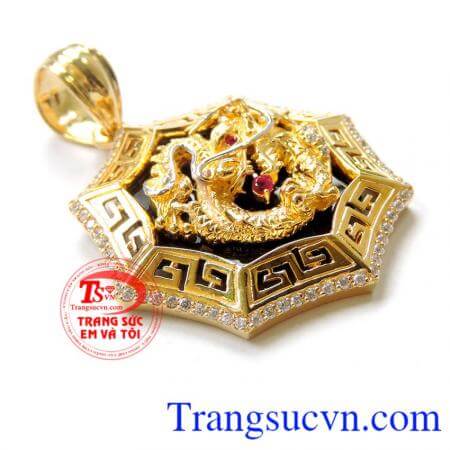 Chiếc Mặt dây rồng phong thủy thiết kế và chế tác 3D nổi bật và tinh tế