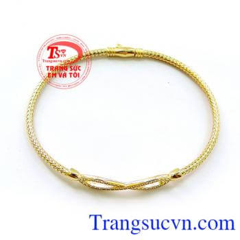 Lắc nữ 10k nhập thời trang