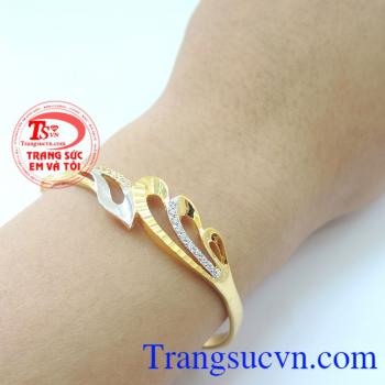 Đem lại những điều may mắn và hạnh phúc trong cuộc sống của bạn. Vòng 10k vàng như ý