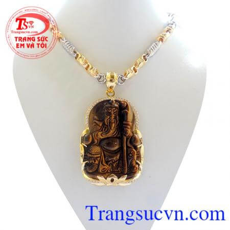 Mặt dây Quan Vân Trường Mặt dây vàng đảm bảo chất lượng được cho là biểu tượng bảo vệ hiệu quả nhất cho người đeo