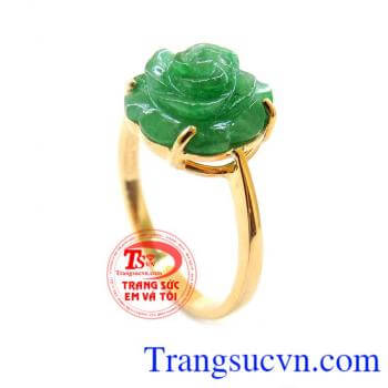 Nhẫn hoa hồng xanh.Chế tác tinh xảo,độc đáo,uy tín,chất lượng cao mang đến sự hài lòng cho quý khách hàng.