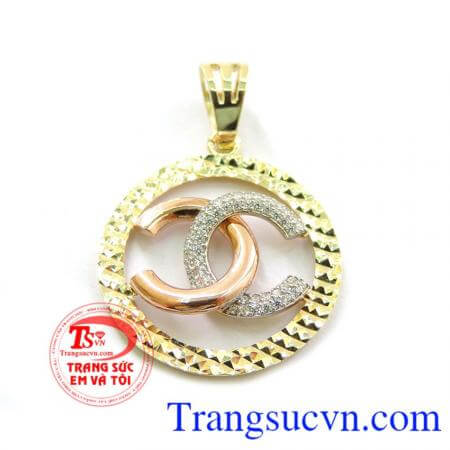 Mặt chữ logo Chanel 3 màu