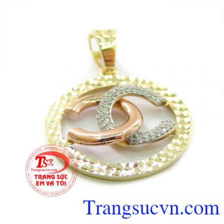 Mặt chữ logo Chanel 3 màu