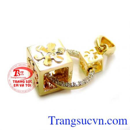 Móc khóa mặt dây yêu thương