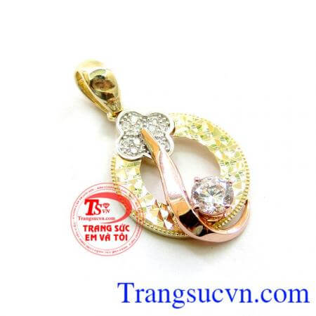 Mặt dây chuyền vàng ngọc nữ chất lượng.