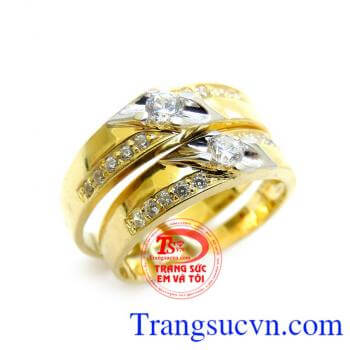 Nhẫn cưới vàng được ưa chuộng hàng đầu việt nam, nhẫn cưới khắc chữ miễn phí