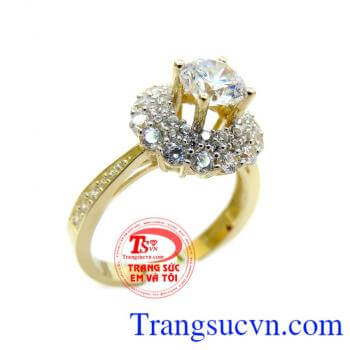 Nhẫn vàng may hơn đeo xinh xinh trên ngón tay đeo nhẫn, nhẫn nữ bảo hành 6 tháng giao toàn quốc, thanh toán an toàn.