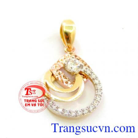 Nước mắt nữ thần mặt dây, mặt dây chuyền nữ thiết kế nhẹ nhàng , tinh tế như giọt nước mắt nữ thần đem đến bình an và may mắn.