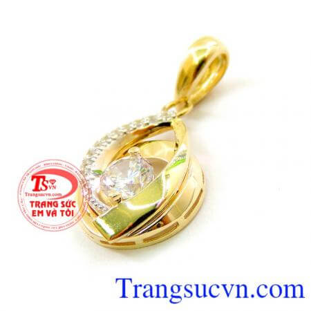 Mặt dây chuyền nữ bảo hành 6 tháng, giao hàng toàn quốc. Mặt nữ vàng đẹp xinh