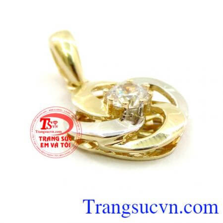 ặt dây chuyền bảo hành 6 tháng, thu mua lại với thời hạn vĩnh viễn, Mặt tiên hoa quyến rũ