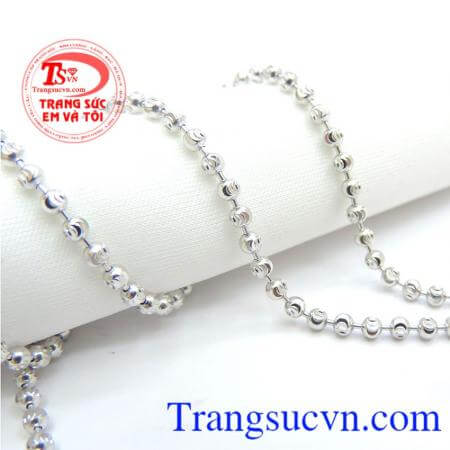 Dây chuyền 10k có giấy kiểm định chất lượng