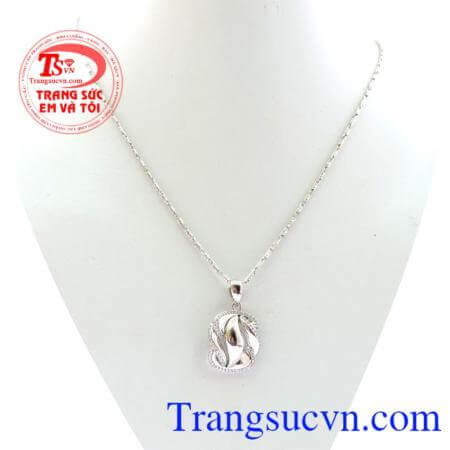 Bộ nữ trang vàng trắng mặt và dây