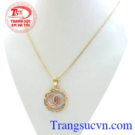 Bộ nữ trang chanel vàng 10k lung linh