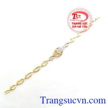 Lắc Tay Vàng Nữ 10k Sang Trọng dành cho phái đẹp chất lượng vàng đảm bảo uy tín.