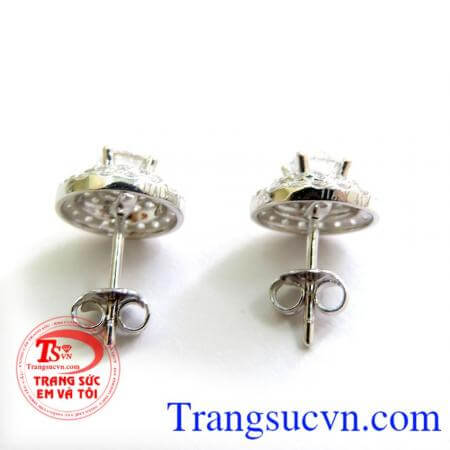 Đôi Bông Tai Kết Đá Đẹp