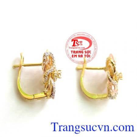 Đôi Bông Tai Cánh Hoa Nở Đẹp