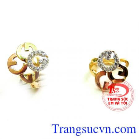 Bán Hoa Tai Chữ G Tinh Tế chất lượng cao.