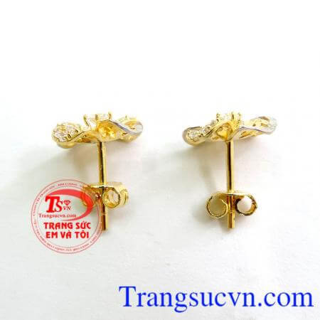 Bông Tai Hoa 4 Cánh