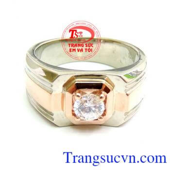 Nhẫn Nam Vàng Trắng Đẹp 2017 chất lượng vàng đảm bảo. Nhẫn Nam Vàng Trắng Đẹp 2017 với thiết kế đơn giản không cầu kỳ nhưng không kém phần đẳng cấp và hiện đại dẫn đầu xu hướng nhẫn nam 2017