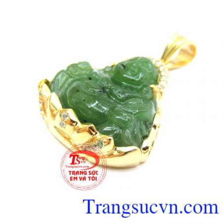 Mặt dây chuyền nam chạm khắc bọc vàng 14k sáng bóng đảm bảo chất lượng hợp thời trang, sang trọng và phong thủy