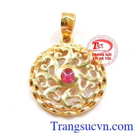 Mặt rồng vàng ngọc ruby