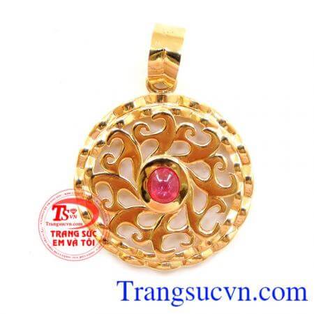 Mặt rồng vàng ngọc ruby