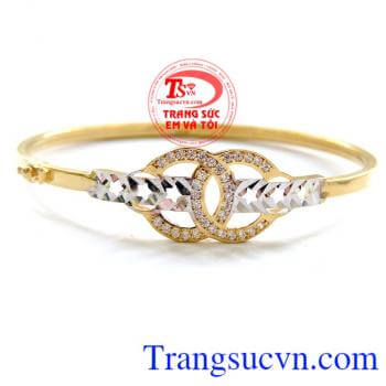 Vàng tây chuẩn chất lượng. Vòng nữ vàng chanel xinh