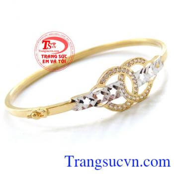 Vòng nữ vàng chanel xinh, vòng tay vàng đẹp.