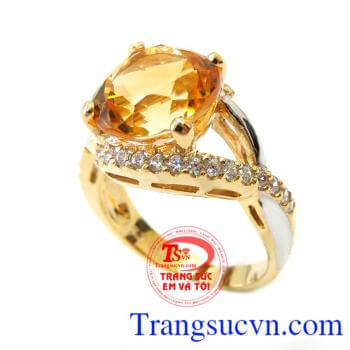 Bán Nhẫn Nữ Vàng Mệnh Kim 14k chất lượng cao. Nhẫn Nữ Vàng Mệnh Kim 14k ,Chiếc nhẫn nữ mệnh kim bảo hành 1 năm,Giao Nhẫn nữ mệnh kim vàng 14k Citrine Toàn quốc thanh toàn an toàn,Khách hàng bình chọn nhiều năm,Nhẫn nữ mệnh kim vàng 14k Citrine Món quà dàn