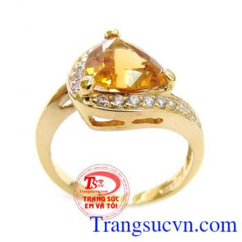 Bán Nhẫn Nữ Thạch Anh Vàng chất lượng cao. Bán Nhẫn Nữ Thạch Anh Vàng ,Nhẫn nữ thạch anh vàng có giấy kiểm định đá quý đảm bảo chất lượng vàng trên toàn thế giới