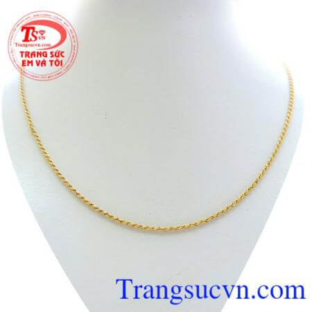 Dây Chuyền Trẻ Em 18k bền đẹp, chất lượng, kiểu dáng độc đáo