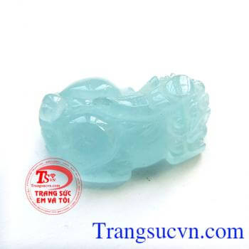 Đá aquamarine tỳ hưu