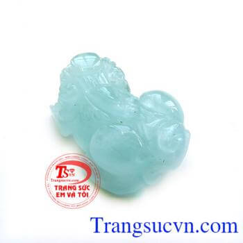 Mặt đá aquamarine-tỳ hưu