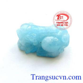 Mặt nhẫn nam Aquamarine