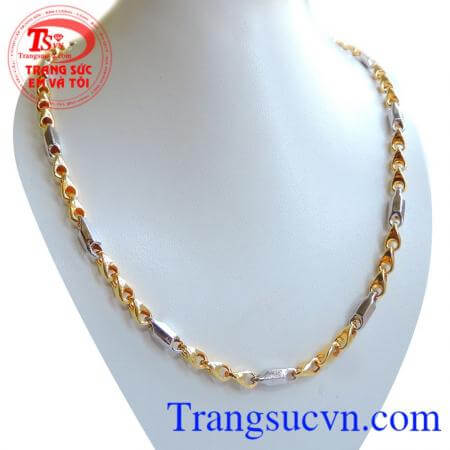 Bán chiếc Dây chuyền vàng 10k kiểu Ý. Dây chuyền vàng 10k kiểu Ý