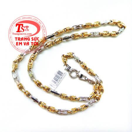 Dây chuyền vàng nam ý 750
