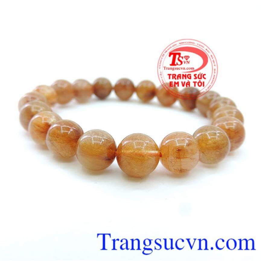 Chuỗi tay thạch anh tóc xinh