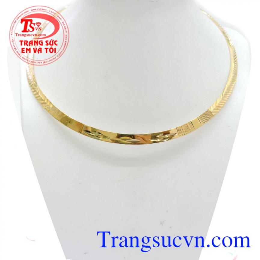 Kiềng vàng cho cô dâu 