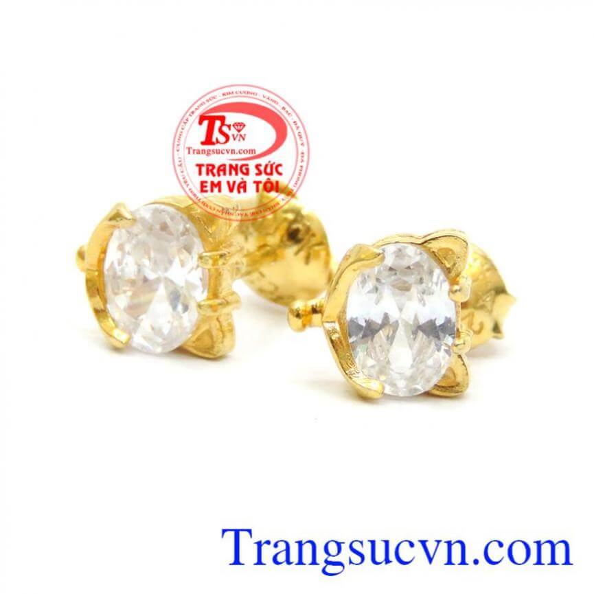 Bông tai sắc màu quyến rũ 