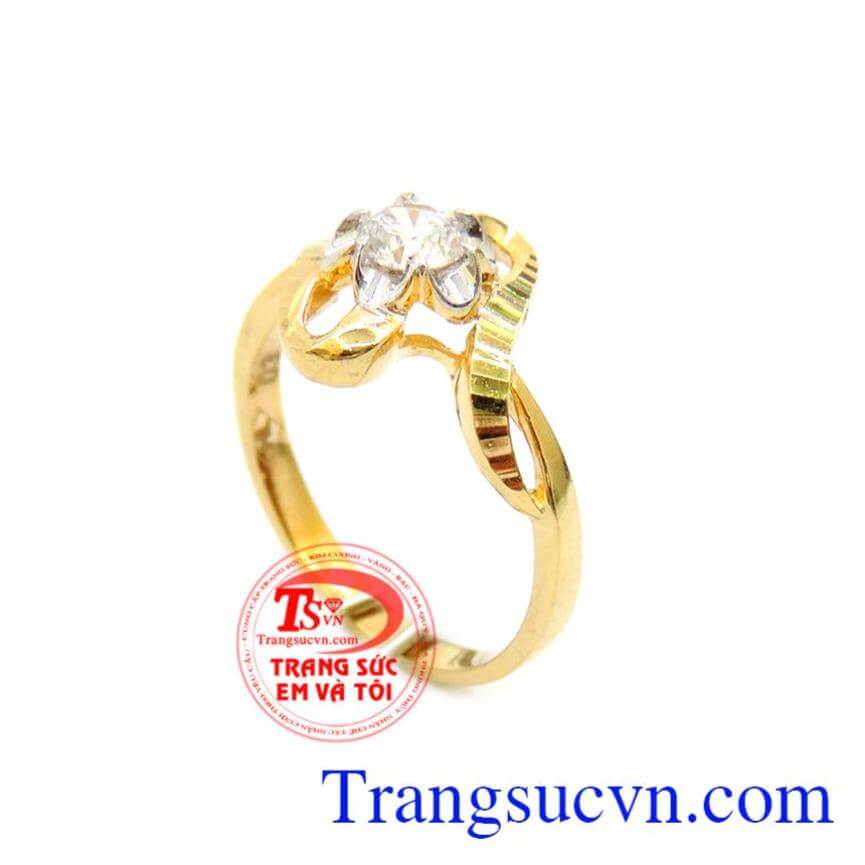 Nhẫn Nữ Vàng 10k Giá Rẻ