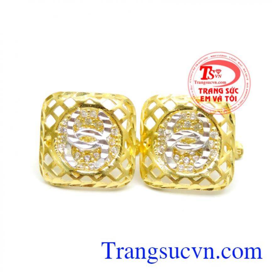 Bông tai hồng lệ tuyết 