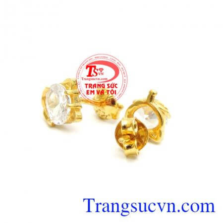 Bông tai sắc màu quyến rũ