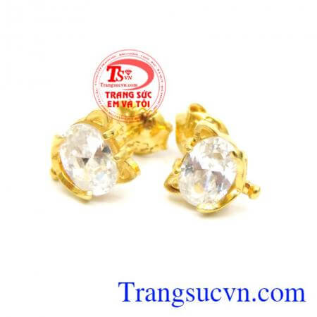 Bông tai sắc màu quyến rũ