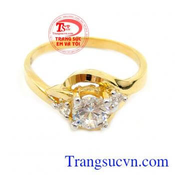 Nhẫn Nữ Vàng 10k Đẹp chất lượng vàng đảm bảo, Nhẫn Nữ Vàng 10k Đẹp, nhẫn nữ vàng tây, nhẫn nữ đẹp