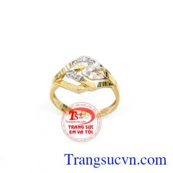 Nhẫn Cho Nữ Đeo 10k chất lượng cao. Nhẫn vàng tây nữ là món quà ý nghĩa tặng người yêu trong các ngày lễ, kỷ niệm