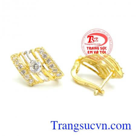 Bông tai Hoa nhường nguyệt thẹn.