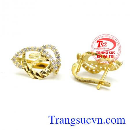 Bông tai nữ kiều tiểu linh lung.