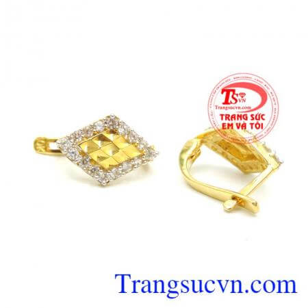 Bông tai hương thảo mỹ nhân.