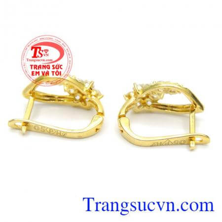 Bông tai Tú ngoại tuệ trung