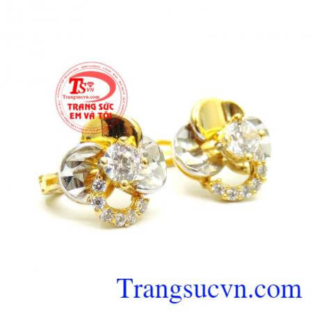 Bông tai tư sắc thiên nhiên